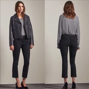 AG Adriano Goldschmied Jodi Crop Jeans High Rise Slim Flare